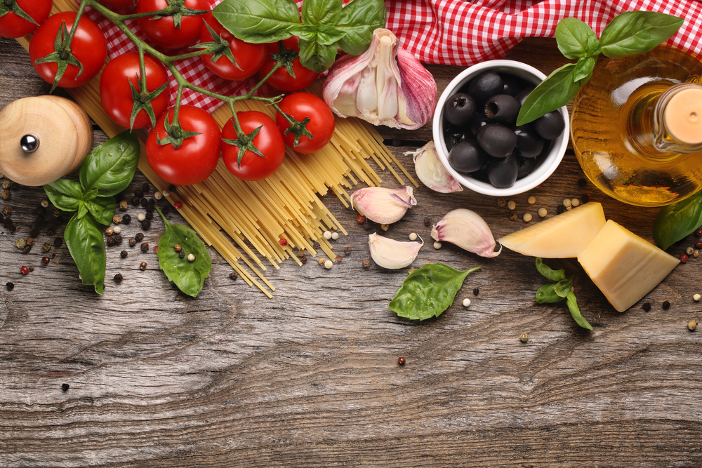 Ingrediencie talianskej kuchyne